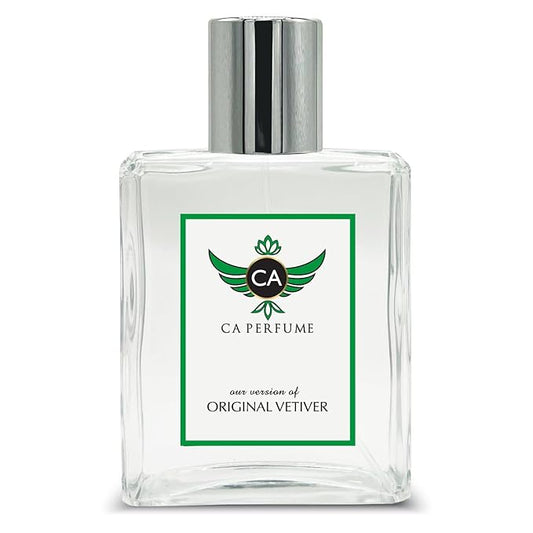 CA Perfume Impression of Original Vetiver For Men Woody Spicy Fragrance Long Lasting Mens Perfume Eau De Parfum 3.4 Fl Oz 100ml