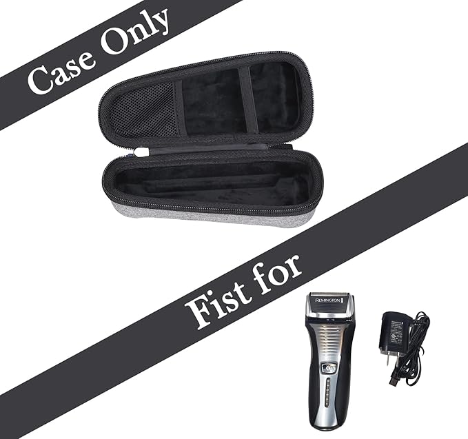 Case for Remington F5 Power Series Foil Shaver Electric Razor F5-5800B-AT1 - Hard Protective Travel Carrying Storage Bag (Case Only) (for F5 Power Series)