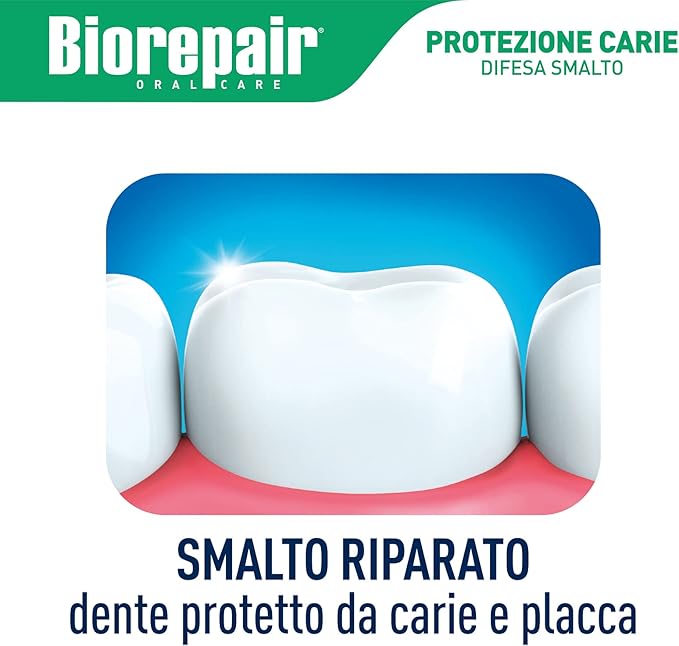 Biorepair:"Total Protective Repair" Toothpaste with microRepair * 2.5 Fluid Ounce (75ml) Tube * [ Italian Import ]