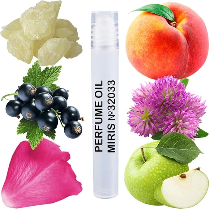 MIRIS No. 32033, Inspired by Dylan Blue Pour Femme, Long-Lasting Perfume Oil for Women Roll-On, Rollerball 0.34 Fl Oz / 10 ml