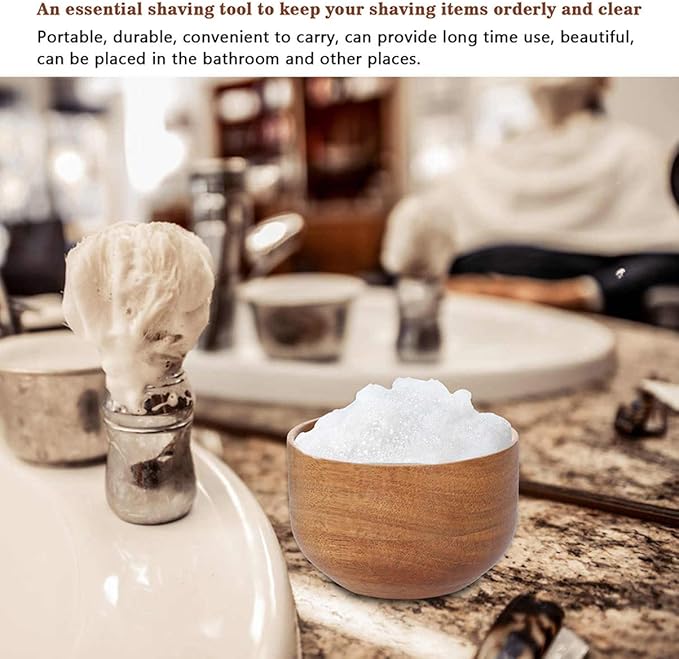 Healifty Shaving Bowl Shaving Cream Bowl Men Shaving Soap Bowl