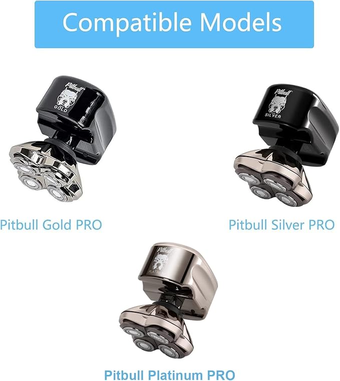 VHBW Power Cord for Skull Shaver, Charger for Pitbull Gold Pro/Silver Pro/Platinum/Palm Beast Trimmer, Replacement AC Power Adapter, 5.9ft, Silver