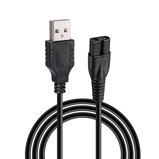 Replacement Supreme Charger USB Charging Cable Compatible with Supreme Trimmer T Shaper Model ST5200 ST5210 ST5220 Charger