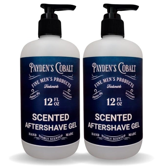 Payden's Cobalt Mahogany Moss For Men Scented After Shave Gel, 12 Oz (2 Pack)