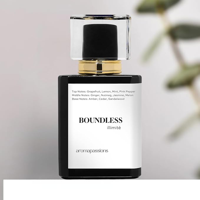aromapassions BOUNDLESS | Inspired by CHNL BLEU DE CHNL EDP | Pheromone Perfume for Men | Extrait De Parfum | Long Lasting Dupe Clone Perfume Cologne | Essential Oil Fragrance | (50 ml / 1.7 Fl Oz)