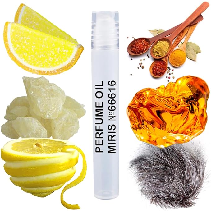 MIRIS No. 66616, Inspired by Desir du Coeur, Long-Lasting Unisex Perfume Oil for Women & Men Roll-On, Rollerball 0.34 Fl Oz / 10 ml