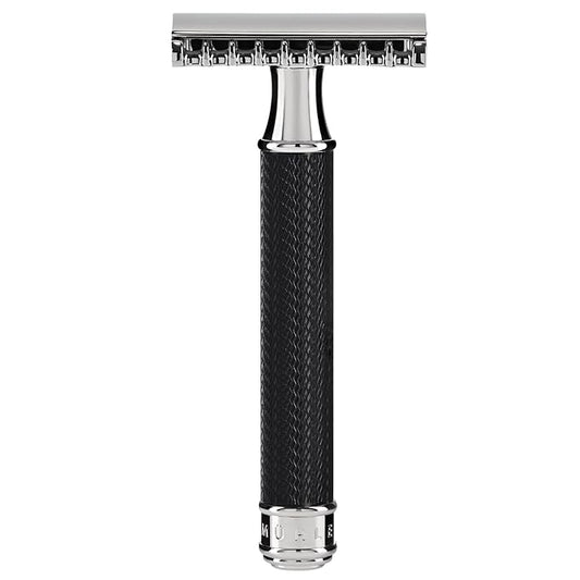MÜHLE TRADITIONAL R41 Double Edge Safety Razor (Open Comb) For Men - Perfect for Every Day Use, Barbershop Quality Close Smooth Shave