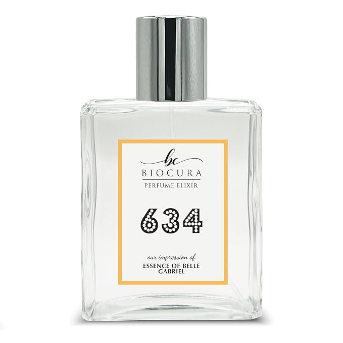 BC Perfume 634 Inspired by Essence of Belle Gabriel For Women Replica Fragrance Dupes Eau de Parfum Spray Bottle 3.4 Fl Oz/100ml