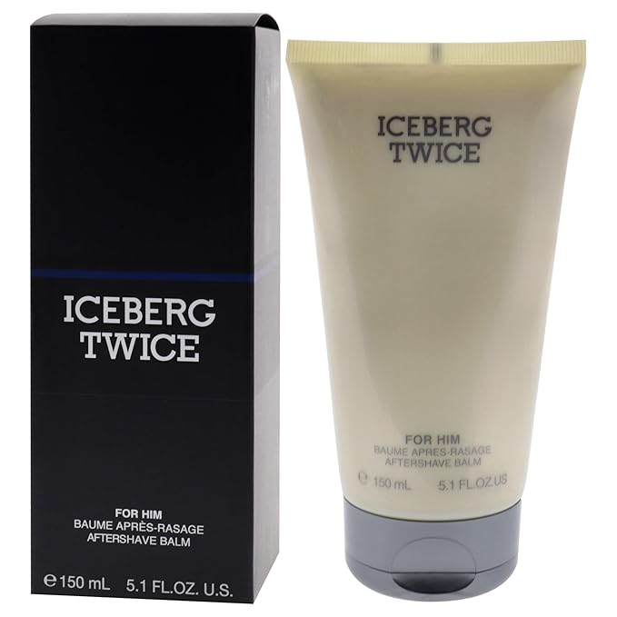 Iceberg Twice Aftershave Balm for Men - 5.1 oz Balm