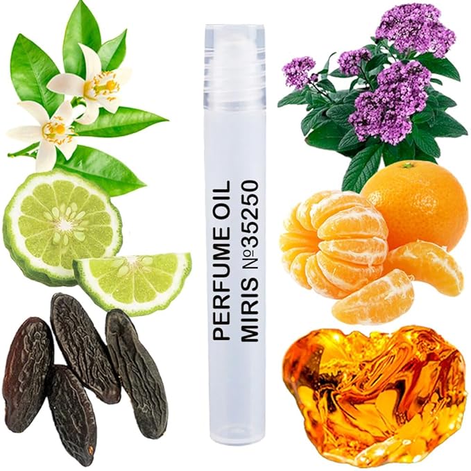 MIRIS No. 35250, Inspired by Code Colonia, Long-Lasting Perfume Oil for Men Roll-On, Rollerball 0.34 Fl Oz / 10 ml