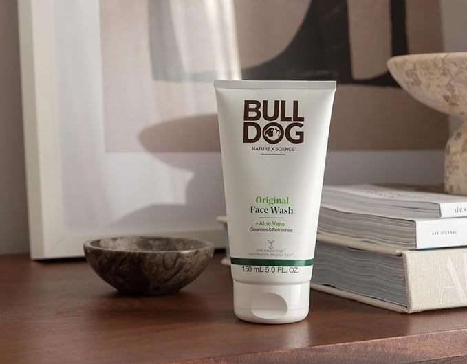 Bulldog Natural Skincare Original Face Wash For Men, 5 Oz (1 Pack)
