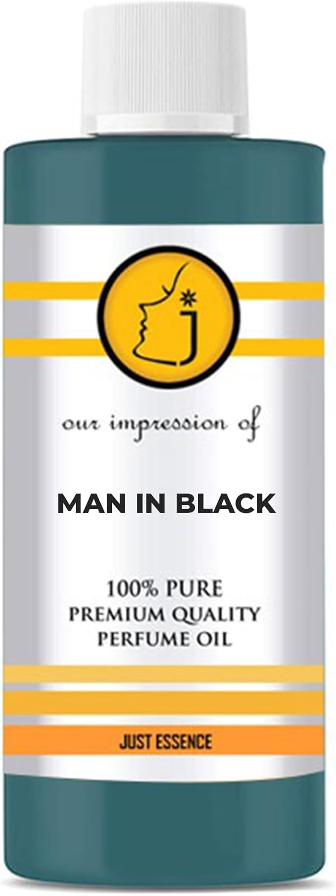 Man in Black Fregrance Perfume Oil | Premium Quality Concentrated Fragrance | Pure Perfume & Cologne Oil for Personal Body Use | 4 Fl Oz