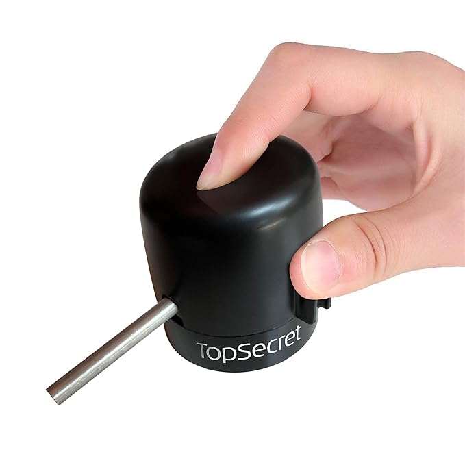 Top Secret Hair Fiber Applicator - Precision Spray Tool for Hair Building Fibers - Easy & Controlled Application - Compatible with All Hair Fiber Brands - Ideal for Men & Women - Black