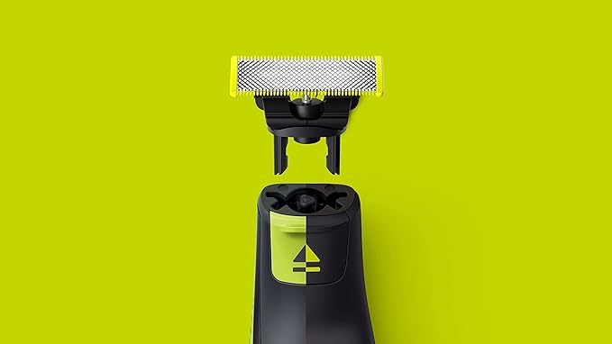 Philips OneBlade 2 Stainless Steel Replacement Blades for Face, Compatible with All OneBlade Beard Trimmers, Body Groomers, Electric Razors (Model QP220/50)