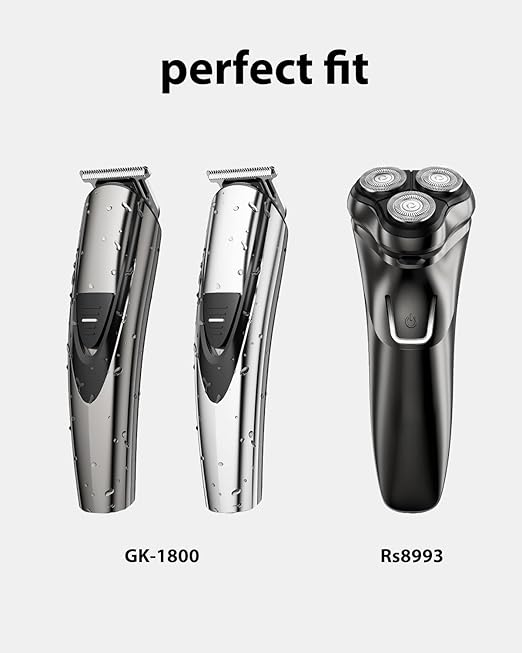 Replacement Charger Cable for SHPAVVER GK-1800/RS8993 - USB-A to DC 5V 1A Fast Charging Cord with Cleaning Brush, Compatible with Shpavver Electric Beard Trimmer Shaver for Travel