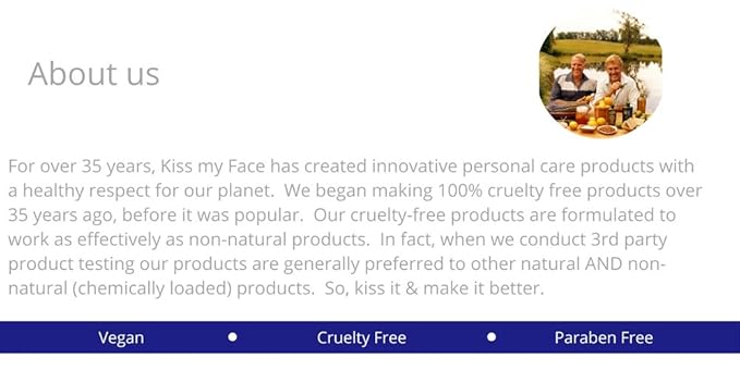 Kiss My Face Vitamin Enriched Moisture Shave with Essential Oils, Lavender & Shea - 11 oz