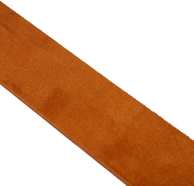 Genuine Leather Strop, 19.8 * 2in Straight Razor Strop, Barber Razor Sharpening Belt Suitable for Straight Razors Sharpeners and Chisels