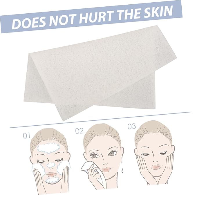 Man Face Scrubber Makeup Remover Cloths Wash Cloth Makeup Remover Pads