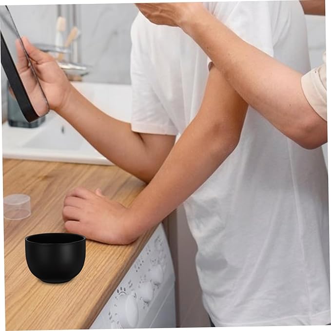 FRCOLOR Shaving Soap Bowl Deep Design for Rich Foaming Lightweight Portable for Home Travel Shaving Experience Durable and Practical for Men