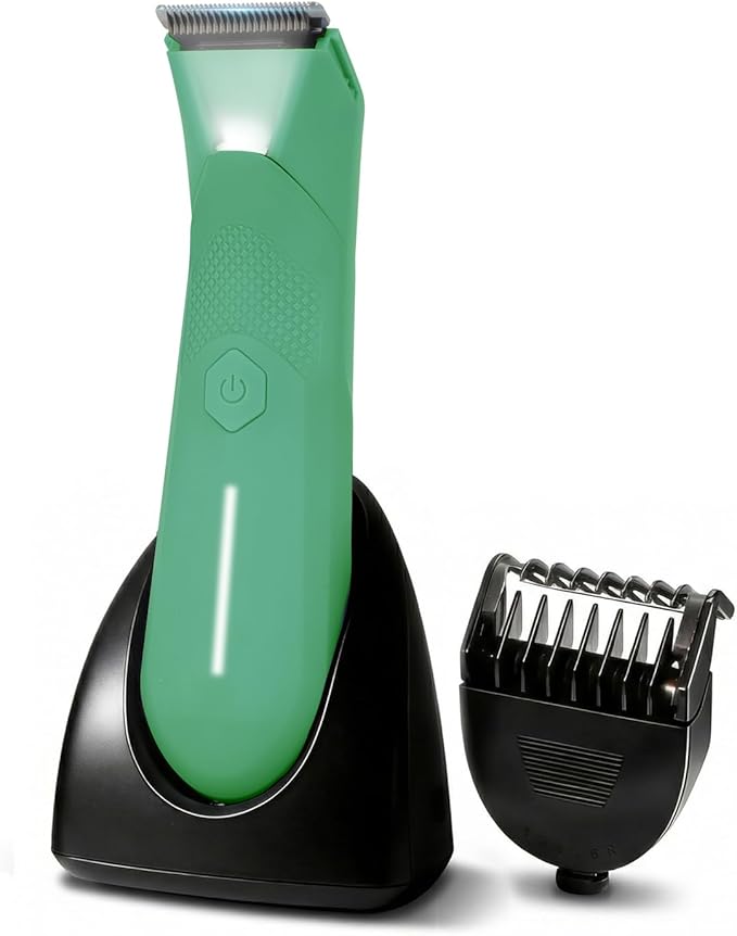 Manscaper for Men, Groin Trimmer for Men and Women, Body Hair Trimmer and Ball Trimmer with Light, Pubic Hair Shaver, Manscape Kit, 7 Precisions, Waterproof Wet / Dry Grooming, 240 Minutes Shaving