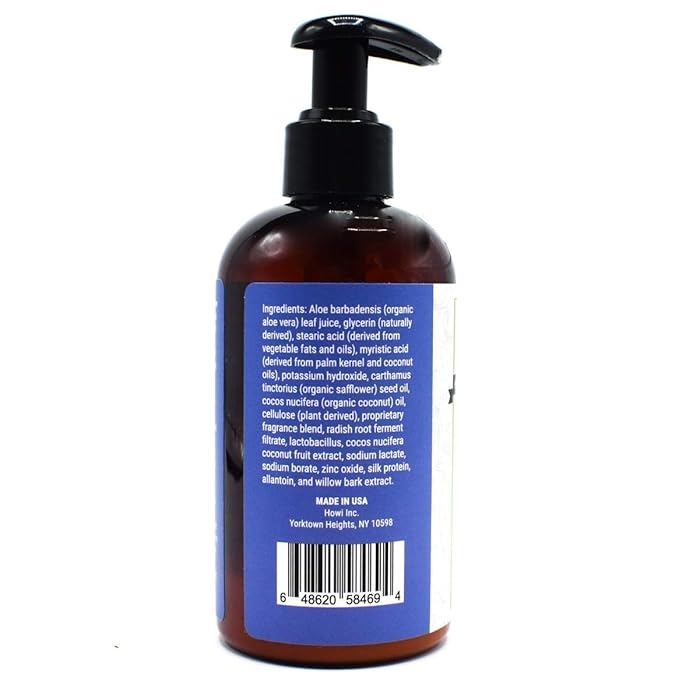 Taconic Shave, Natural Shaving Cream – Lavender Lime - Ultra-Rich High Lather Formula – Natural Shave Cream for Men & Women in 8 oz. Pump Bottle – Scented Shaving Cream