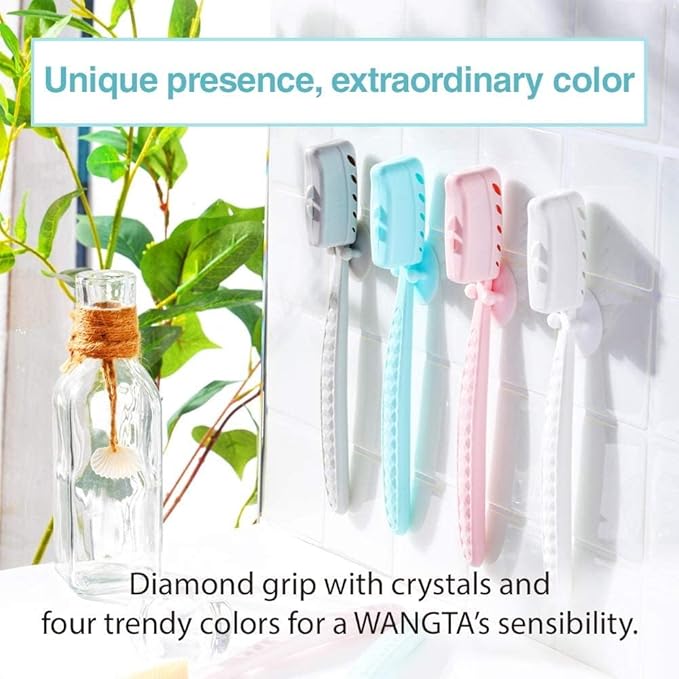 Wangta Soft Toothbrush, 10 Pack (Stone White) – Best Manual Toothbrush for Maximum, Efficient Cleaning and Sensitive Gums and Teeth