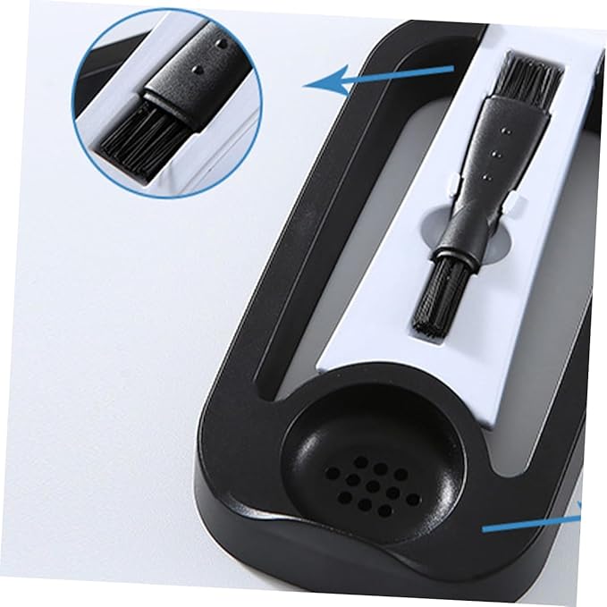 Foldable Shaver Holder Electric Shaver Base Black Electric Shaver Bracket Electric Razor for Men