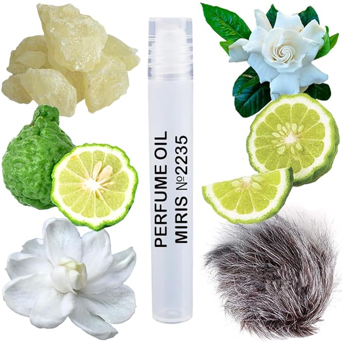 MIRIS No. 2235, Inspired by Angel Gold, Long-Lasting Perfume Oil for Women Roll-On, Rollerball 0.34 Fl Oz / 10 ml