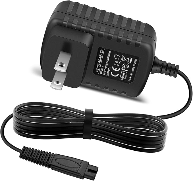 Charger for Andis ProFoil Lithium TS-1 & TS-2 Shaver for Andis17150 17155 17165 17170 17195 17200 17205 17220 Shaver Quick Recharge,UL Listed
