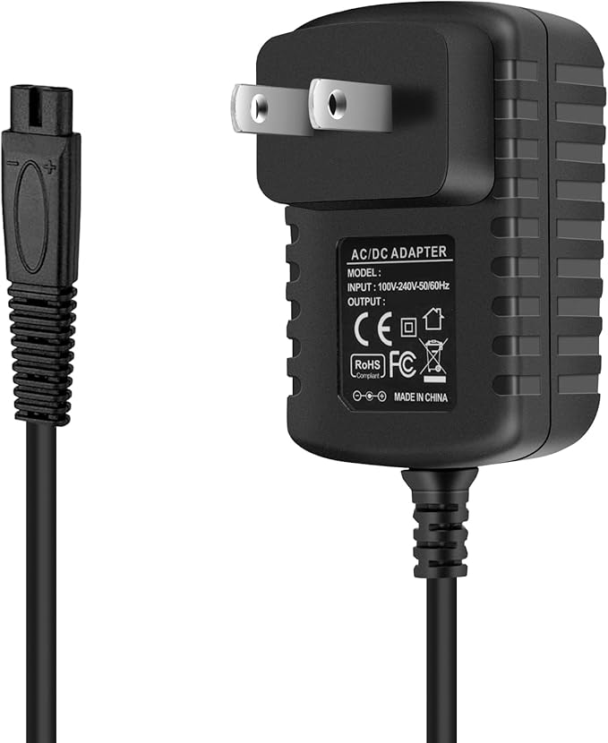 Charger for Andis ProFoil Lithium TS-1 & TS-2 Shaver for Andis17150 17155 17165 17170 17195 17200 17205 17220 Shaver Quick Recharge,UL Listed