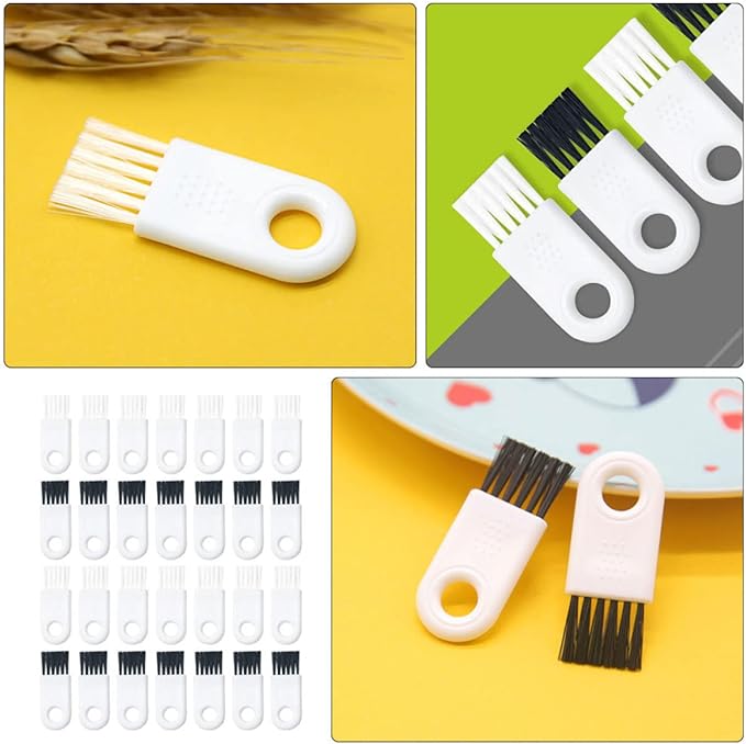 30pcs Electric Shaver Brush Mustache Trimmer Cleaner Brush for Women Razor Duster Facial Razor Cleaning Tool Mini for