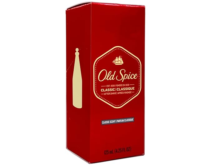 Old Spice Classic After Shave 4.25 Ounce (125ml) (2 Pack)