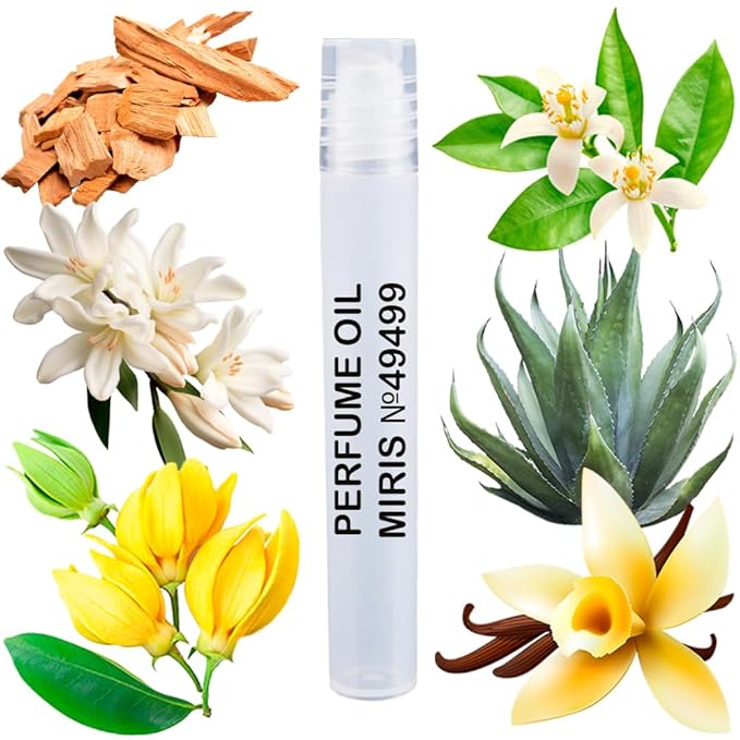 MIRIS No. 49499, Inspired by Marfa, Long-Lasting Unisex Perfume Oil for Women & Men Roll-On, Rollerball 0.34 Fl Oz / 10 ml