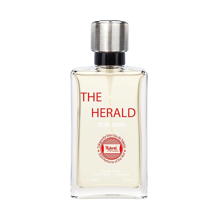 Hybrid & Company The Herald For Men Eau De Toilette Vaporisateur Natural Spray 3.4 Fl Oz