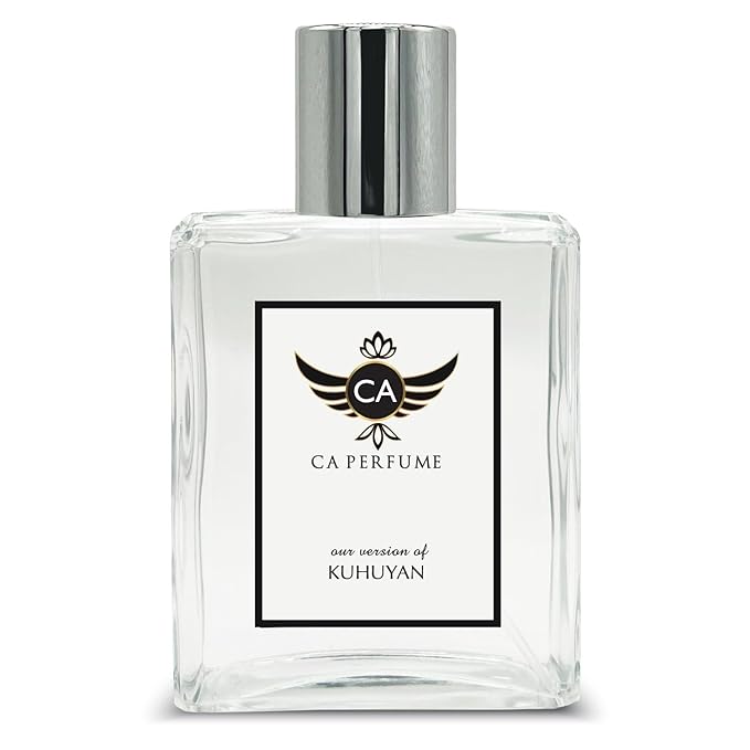 CA Perfume Impression of Kuhuyan for Women and Men Eau De Parfum Leather Scent Long Lasting Unisex Fragrance Signature Scent for Day and Night Wear 3.4 Fl Oz 100ml