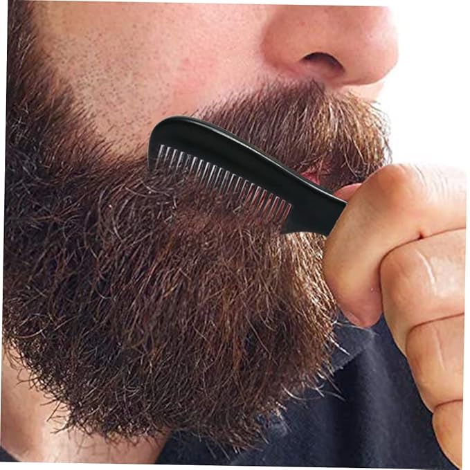30pcs Beard Comb for Men Curly Hair Comb Men's Styling Tool Mustache Grooming Accessory