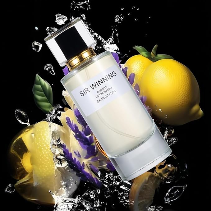 CHESSFLY Cologne for Men Long Lasting of Strength Crafted with Luxurious Scent–Ideal for Daily Wear & Special Occasions–sir winning eau de parfum 2.7 FL.OZ perfume for Men Inspired by D. Elixir