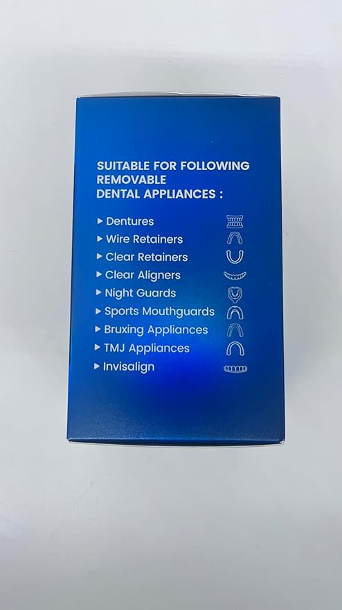 Retainer Cleanser Tablets 23mm.Ultrasonic Retainer Cleaner Tablets for Dentures and Invisalign - Effective Dental Cleaning for Teeth and Retainers-120pack