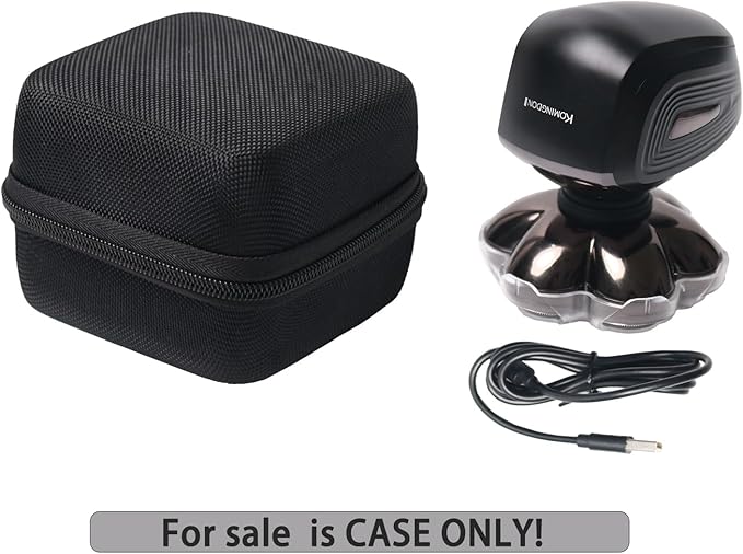 Hard Protective Travel Case Compatible with Men's Balder Boss with Mesh Pocket for Travel, Travel Storage Bag Compaitble with RMton Balder Pro Head Shaver XR7120/XR7000
