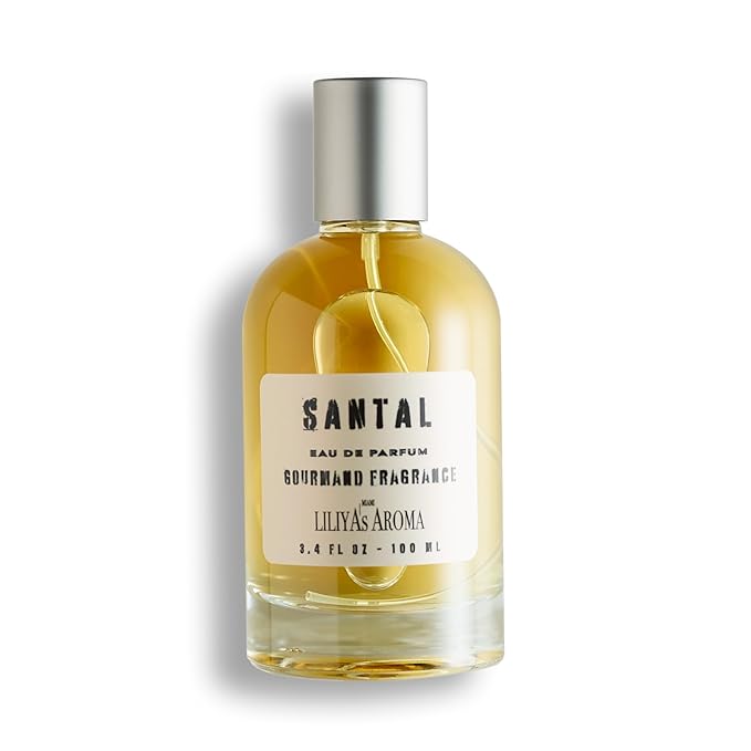Liliya’s Aroma SANTAL Eau de Parfum, Fragrance for Women and Men, VEGAN 3.4 Fl Oz