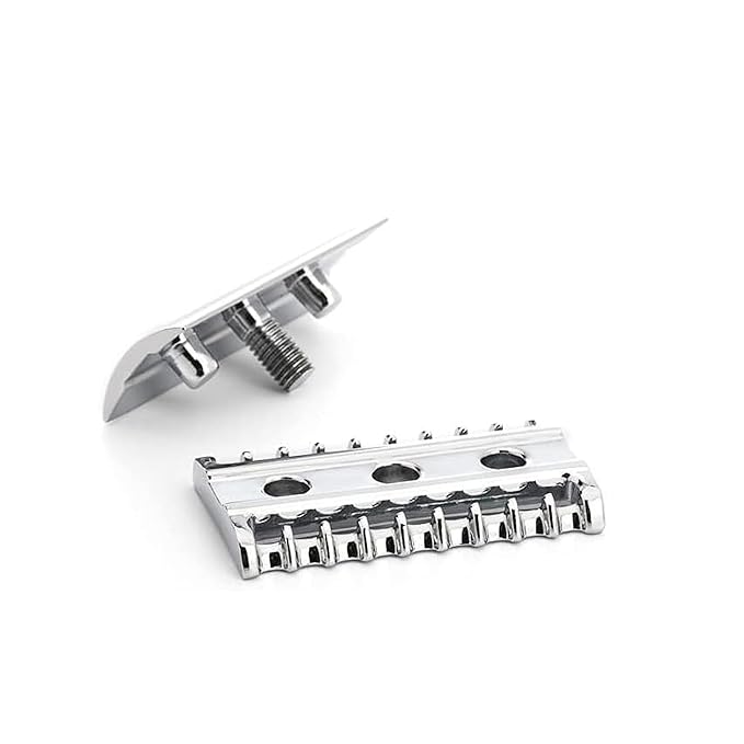MÜHLE TRADITIONAL R41 Double Edge Safety Razor (Open Comb) For Men - Perfect for Every Day Use, Barbershop Quality Close Smooth Shave