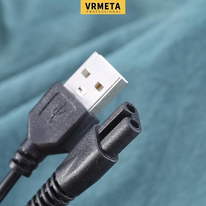Universal Power Charger Cord for Freeb**d Electric Shaver and Skull Head Shaver and Many Brands USB Electric Shaver Power Charger