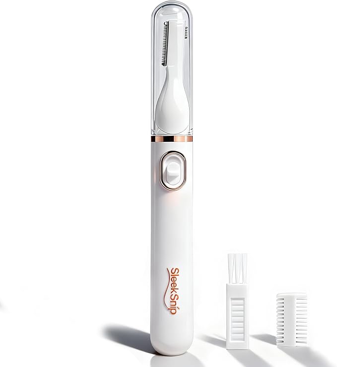 2025 Eyebrow Trimmer Facial Shaver for Women - Painless Facial Hair Remover, Mini Personal Grooming Tool with Combs
