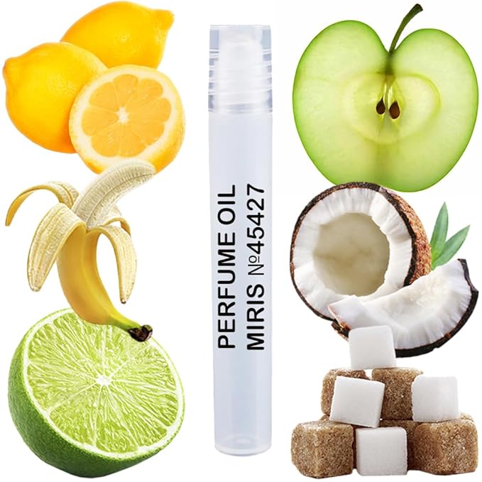 MIRIS No. 45427, Inspired by Pacific Paradise, Long-Lasting Perfume Oil for Women Roll-On, Rollerball 0.34 Fl Oz / 10 ml