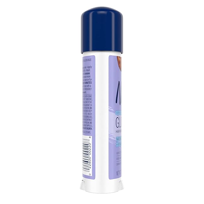 Nair Hair Remover Sensitive Formula Glide On Depilatory Cream 3.3 oz