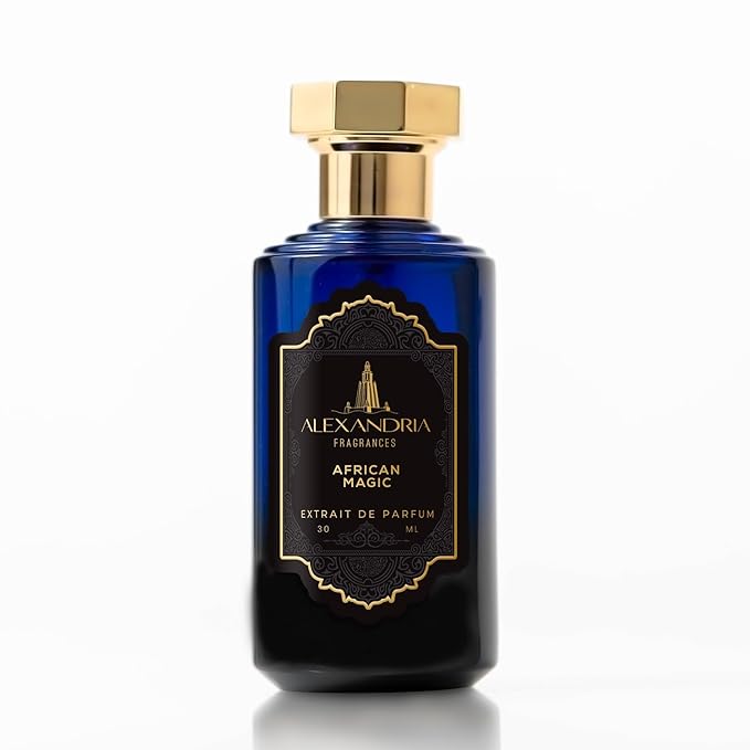 Alexandria Fragrances African Magic Perfume for Men - Long Lasting Spicy Cardamom, Saffron & Smoky Notes Fragrances – Elegant African Magic Men Cologne for Daily Use – Perfect for Any Event - 10ml