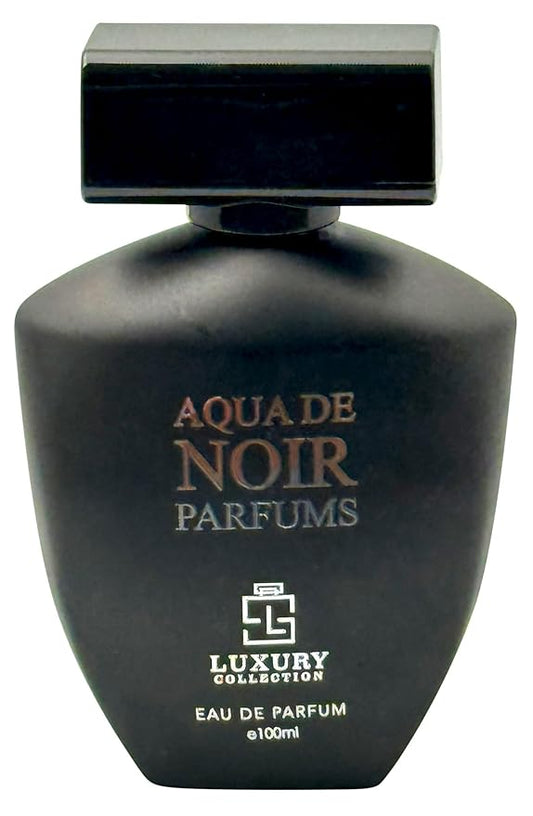 Maison d'Orient Luxury Collection Aqua d Noir Eau de Parfum 100 mL - Refreshing Daytime Mens Cologne with Crisp Citrus, Aquatic and Woody Notes, Long Lasting Fresh Signature Scent