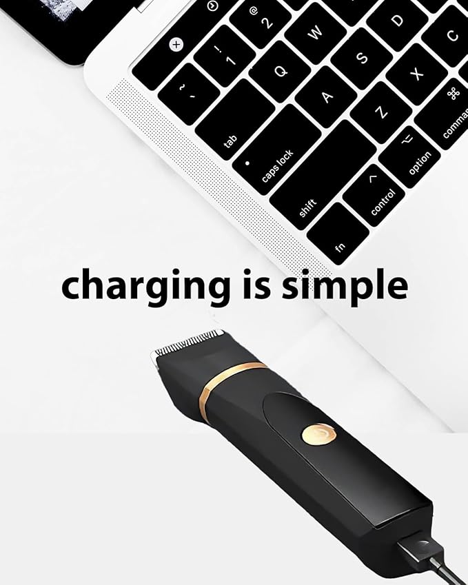 Charger Cord for OLOV Electric Trimmer YP-7032, Fit for OLOV Electric Groin Hair Trimmer, USB Charger Cord Compatible with OLOV Body Hair Trimmer for Bikini Women, with 1 Cleaning Brush