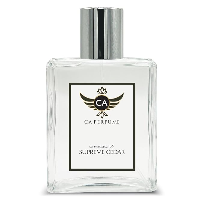 CA Perfume Impression of Supreme Cedar For Unisex Woody Floral Musk Fragrance Long Lasting Perfume Eau De Parfum 3.4 Fl Oz 100ml