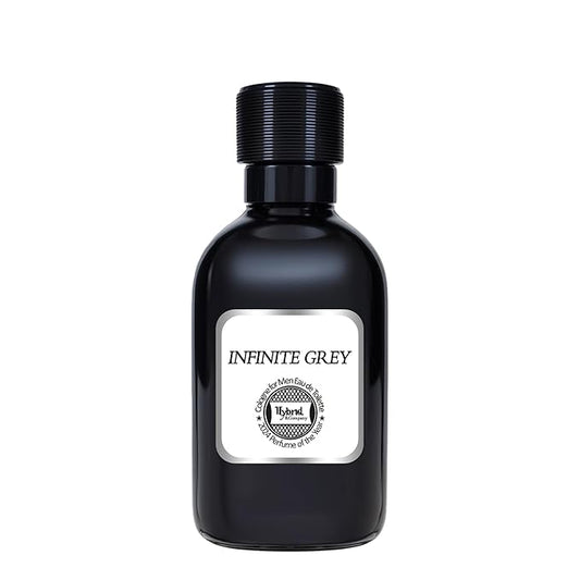Hybrid & Company Infinte Grey For Men Eau De Toilette Vaporisateur Natural Spray 3.4 Fl Oz